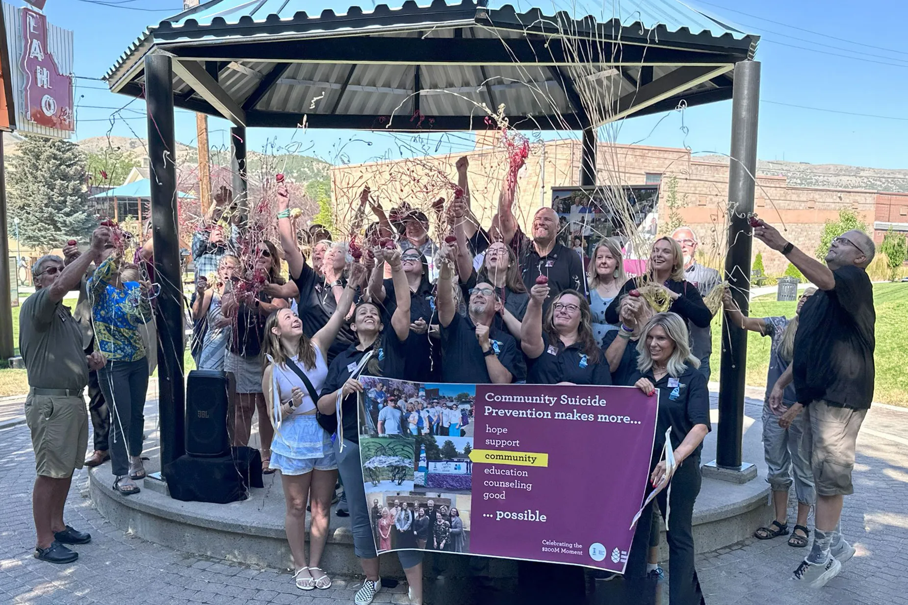 Grantee celebration in East Idaho