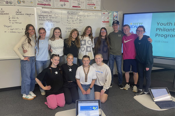 Blackfoot high school students