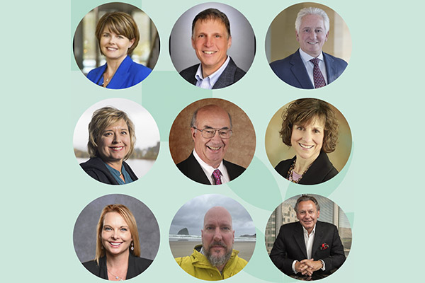 Photo of new board members